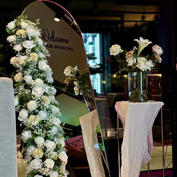 Spiegel für Hochzeiten zum mieten